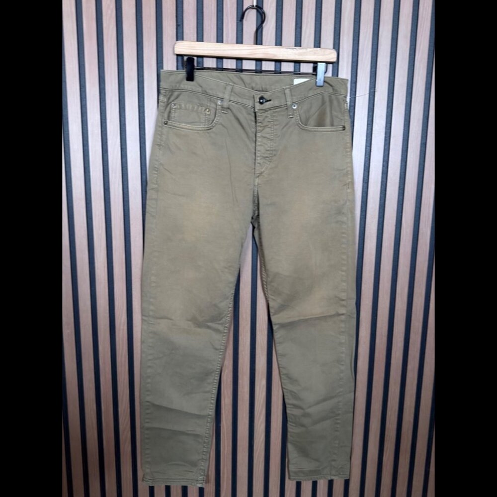 rag & bone Olive Green Men's Pants